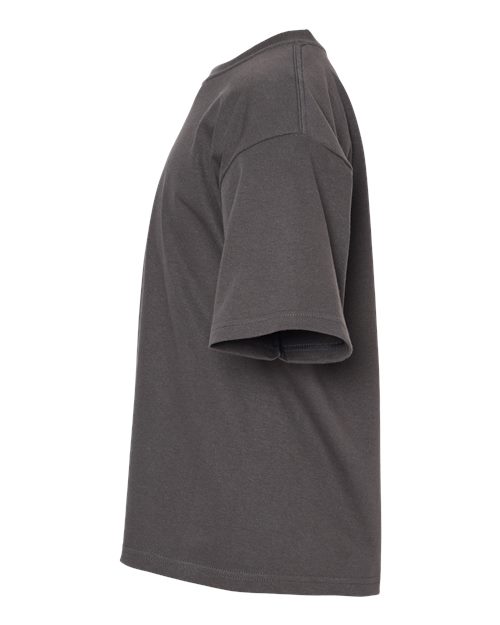 M&O Youth Gold Soft Touch T-Shirt 4850 - Charcoal