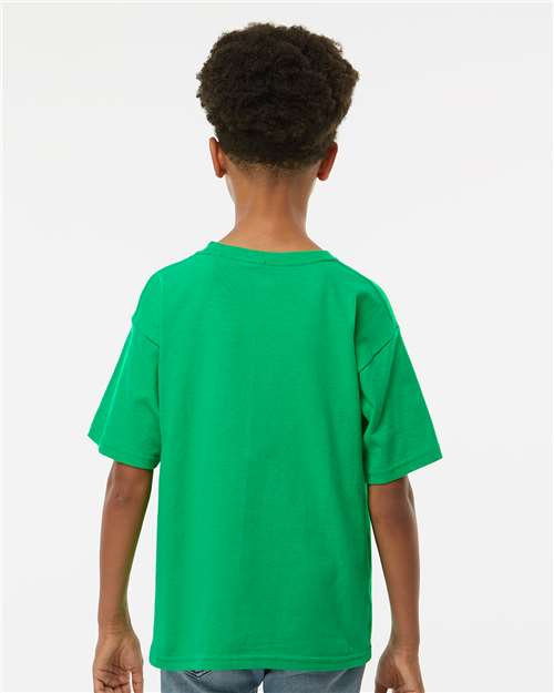 M&O Youth Gold Soft Touch T-Shirt 4850 - Irish Green