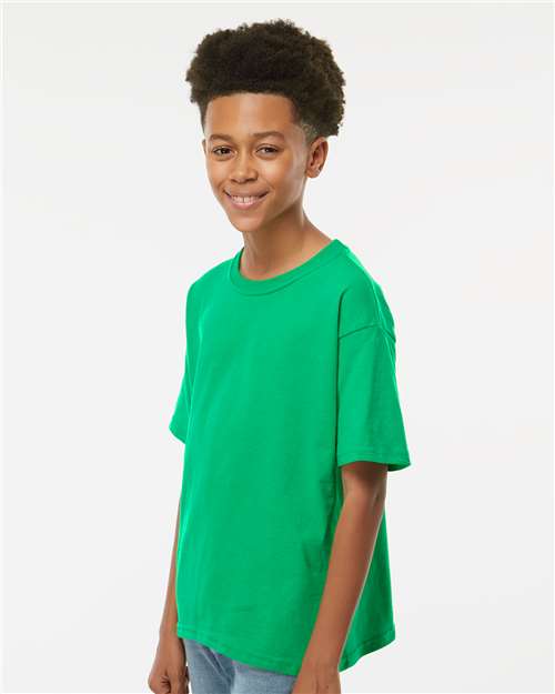 M&O Youth Gold Soft Touch T-Shirt 4850 - Irish Green