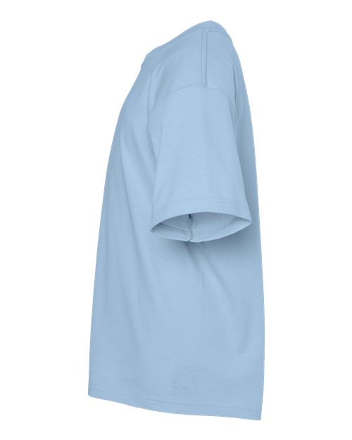 M&O Youth Gold Soft Touch T-Shirt 4850 - Light Blue