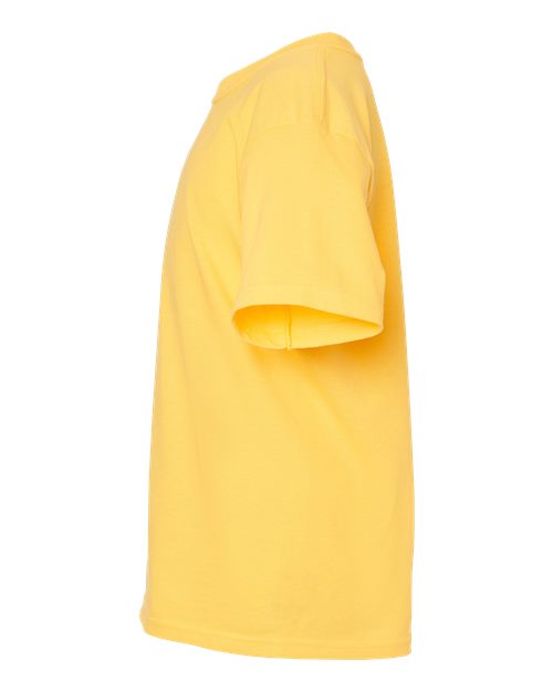 M&O Youth Gold Soft Touch T-Shirt 4850 - Yellow