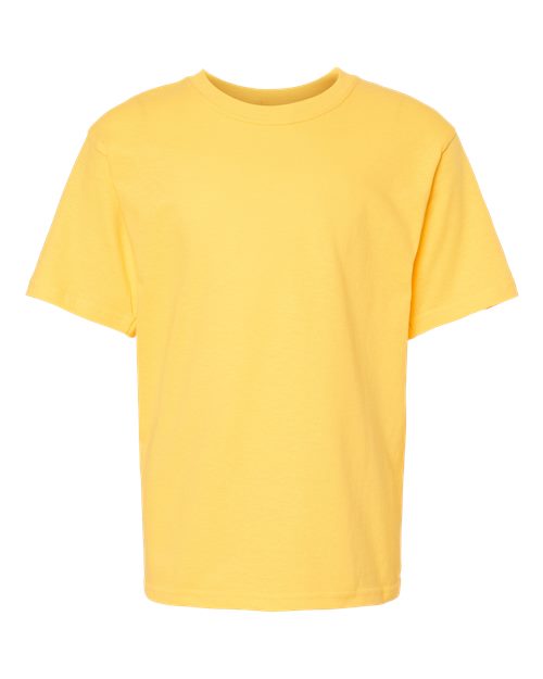 M&O Youth Gold Soft Touch T-Shirt 4850 - Yellow