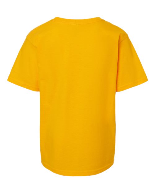 M&O Youth Gold Soft Touch T-Shirt 4850 - Gold