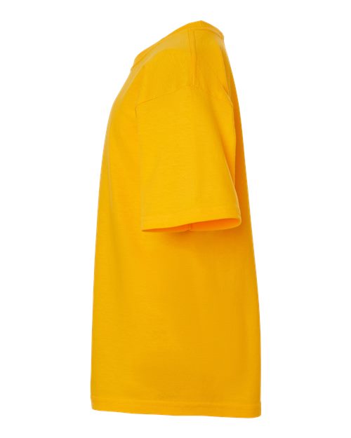 M&O Youth Gold Soft Touch T-Shirt 4850 - Gold
