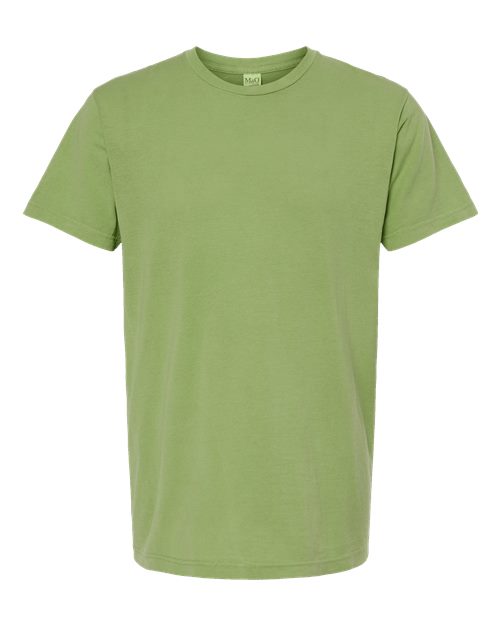 M&O Unisex Vintage Garment-Dyed T-Shirt 6500M - Aloe