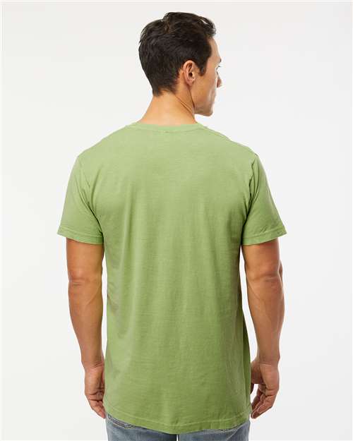 M&O Unisex Vintage Garment-Dyed T-Shirt 6500M - Aloe