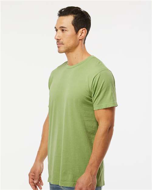M&O Unisex Vintage Garment-Dyed T-Shirt 6500M - Aloe