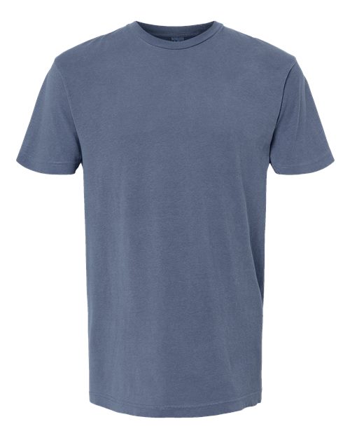 M&O Unisex Vintage Garment-Dyed T-Shirt 6500M - Blue Jean