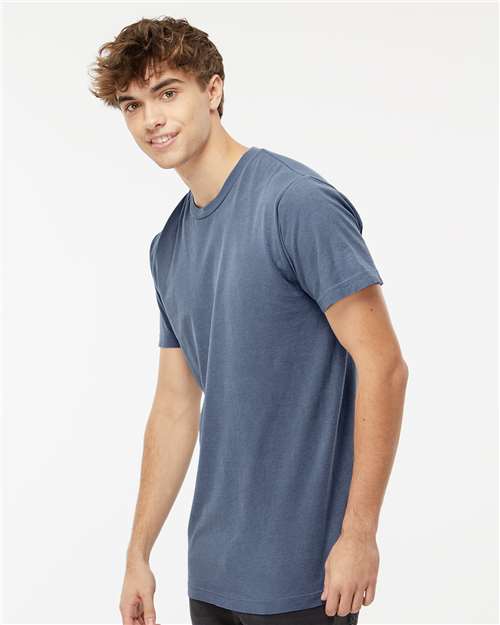 M&O Unisex Vintage Garment-Dyed T-Shirt 6500M - Blue Jean
