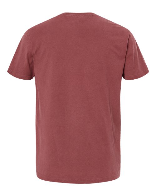 M&O Unisex Vintage Garment-Dyed T-Shirt 6500M - Brick