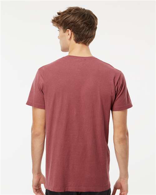 M&O Unisex Vintage Garment-Dyed T-Shirt 6500M - Brick