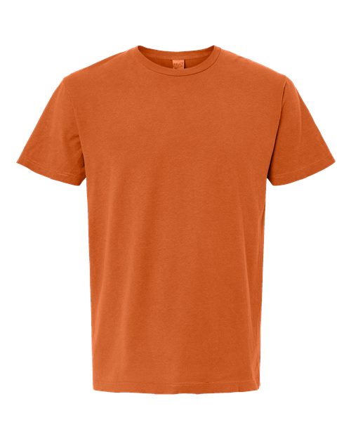 M&O Unisex Vintage Garment-Dyed T-Shirt 6500M - Burnt Orange