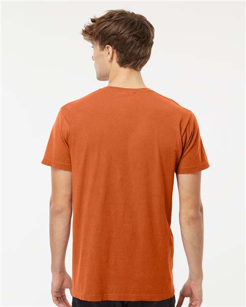 M&O Unisex Vintage Garment-Dyed T-Shirt 6500M - Burnt Orange