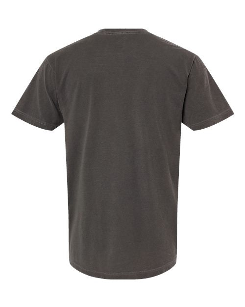M&O Unisex Vintage Garment-Dyed T-Shirt 6500M - Charcoal