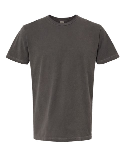 M&O Unisex Vintage Garment-Dyed T-Shirt 6500M - Charcoal