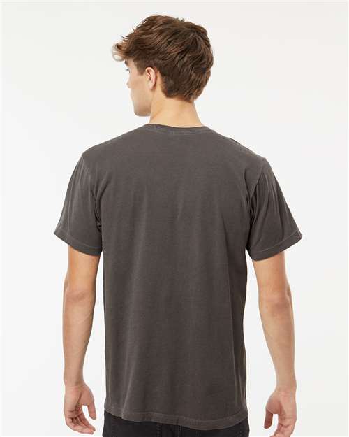 M&O Unisex Vintage Garment-Dyed T-Shirt 6500M - Charcoal