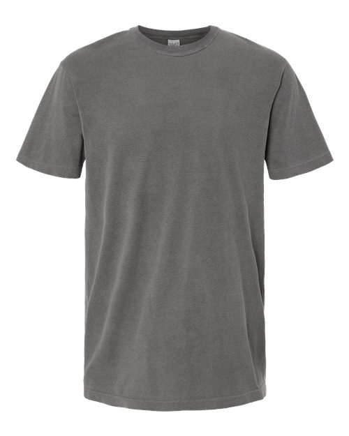 M&O Unisex Vintage Garment-Dyed T-Shirt 6500M - Grey