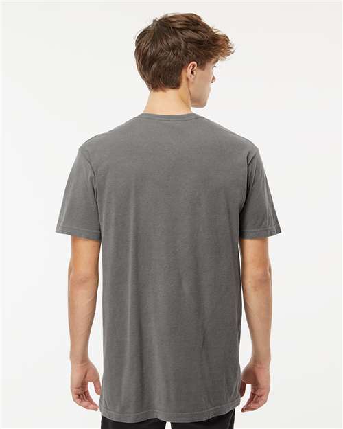 M&O Unisex Vintage Garment-Dyed T-Shirt 6500M - Grey