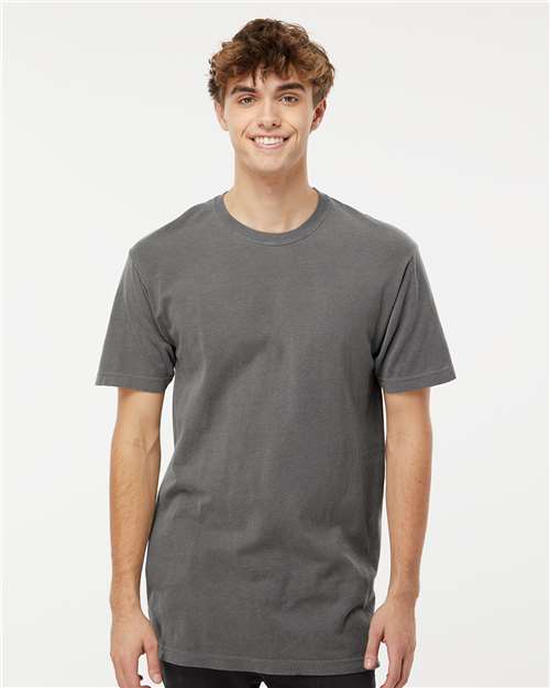 M&O Unisex Vintage Garment-Dyed T-Shirt 6500M - Grey