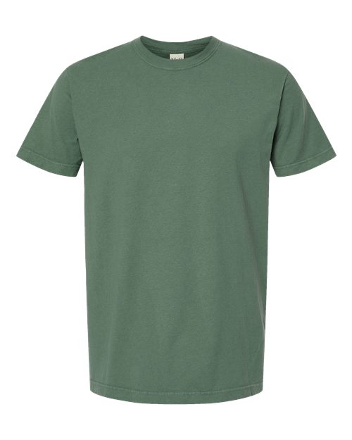 M&O Unisex Vintage Garment-Dyed T-Shirt 6500M - Light Green