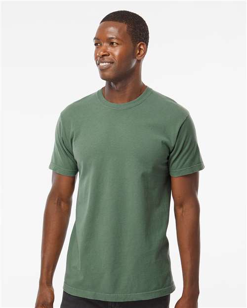 M&O Unisex Vintage Garment-Dyed T-Shirt 6500M - Light Green