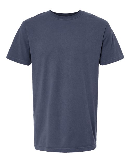 M&O Unisex Vintage Garment-Dyed T-Shirt 6500M - Navy