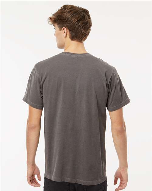 M&O Unisex Vintage Garment-Dyed T-Shirt 6500M - Pepper