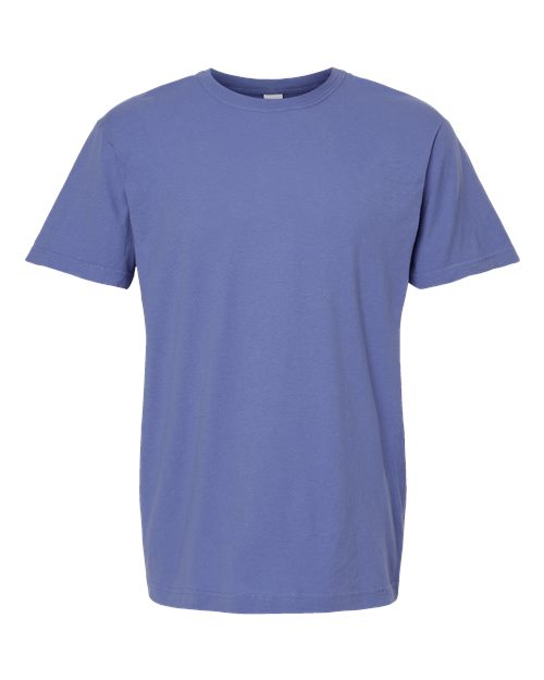 M&O Unisex Vintage Garment-Dyed T-Shirt 6500M - Periwinkle