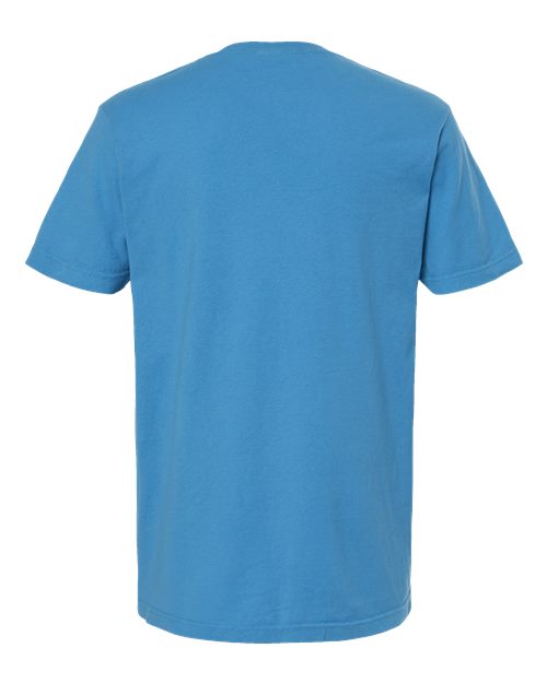 M&O Unisex Vintage Garment-Dyed T-Shirt 6500M - Royal Caribe