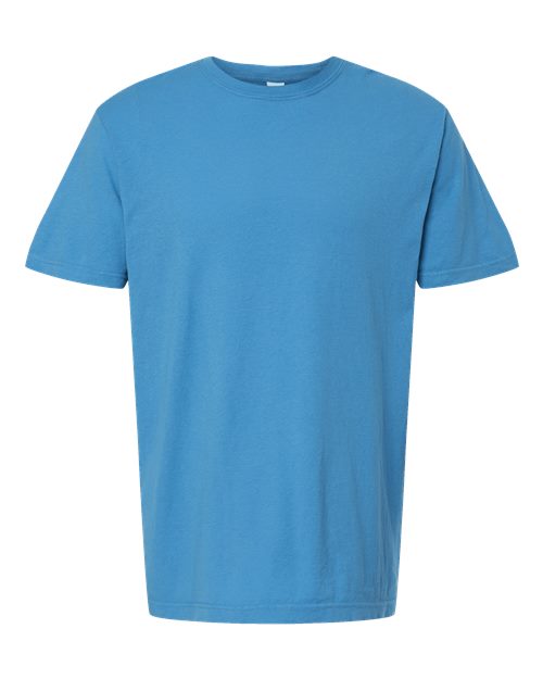 M&O Unisex Vintage Garment-Dyed T-Shirt 6500M - Royal Caribe
