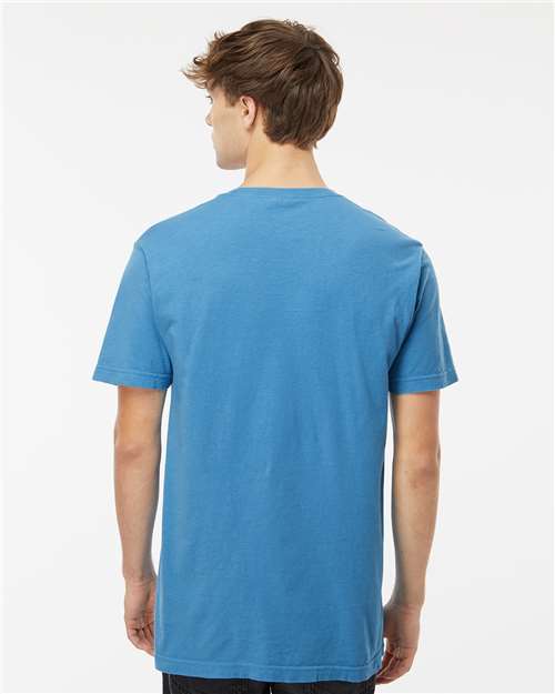 M&O Unisex Vintage Garment-Dyed T-Shirt 6500M - Royal Caribe