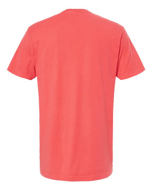 M&O Unisex Vintage Garment-Dyed T-Shirt 6500M - Bright Salmon