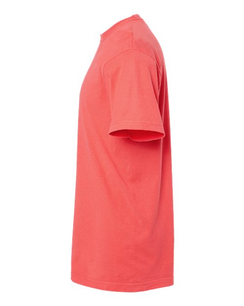 M&O Unisex Vintage Garment-Dyed T-Shirt 6500M - Bright Salmon