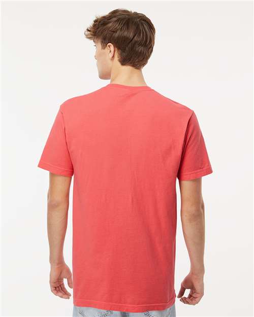 M&O Unisex Vintage Garment-Dyed T-Shirt 6500M - Bright Salmon