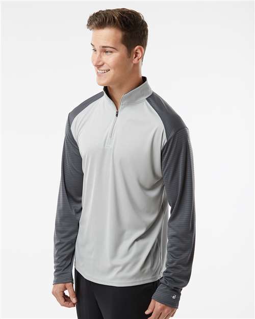 Badger Men's Breakout Quarter-Zip Pullover 4231