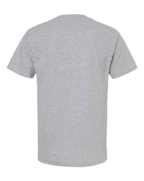 M&O Men's Gold Soft Touch T-Shirt 4800 - Athletic Grey