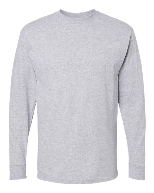 M&O Unisex Gold Soft Touch Long Sleeve T-Shirt 4820 - Athletic Grey
