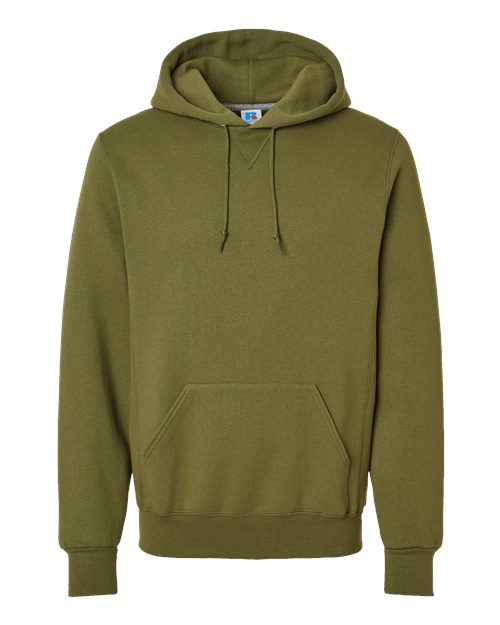 Russell Athletic Unisex Dri Power® Hooded Sweatshirt 695HBM - Green Moss