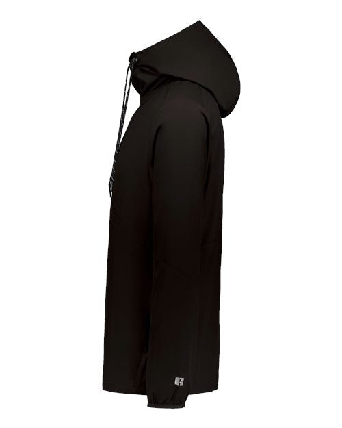 Russell Athletic Unisex Legend Hooded Quarter-Zip Pullover R20DSM