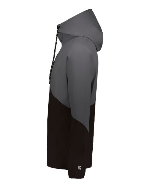 Russell Athletic Unisex Legend Hooded Quarter-Zip Pullover R20DSM