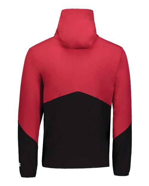Russell Athletic Unisex Legend Hooded Quarter-Zip Pullover R20DSM