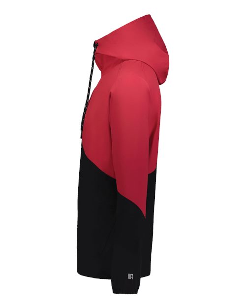 Russell Athletic Unisex Legend Hooded Quarter-Zip Pullover R20DSM