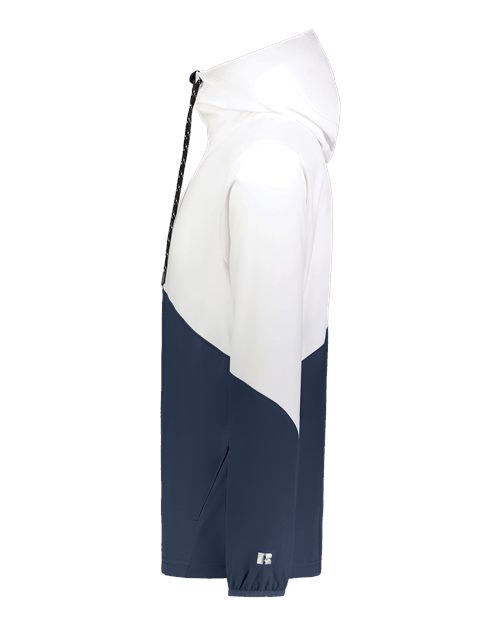 Russell Athletic Unisex Legend Hooded Quarter-Zip Pullover R20DSM