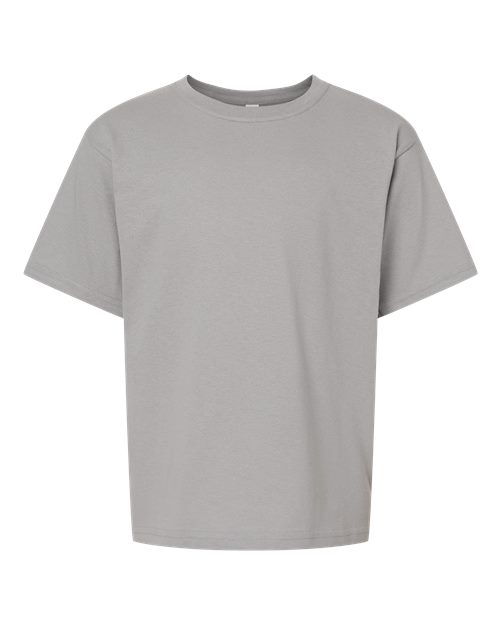 M&O Youth Gold Soft Touch T-Shirt 4850 - Gravel