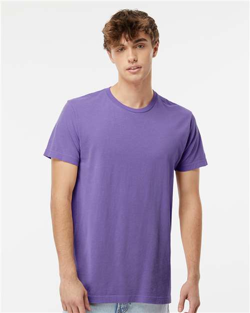 M&O Unisex Vintage Garment-Dyed T-Shirt 6500M - Violet