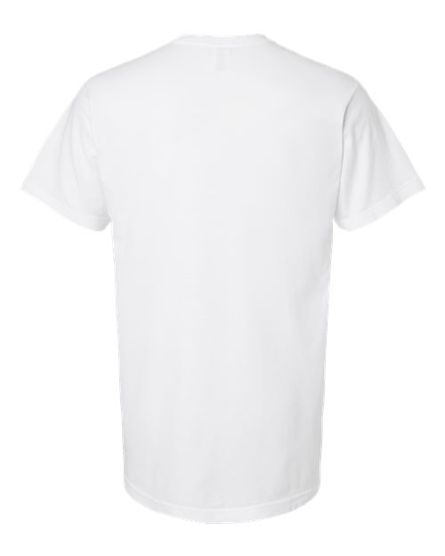 M&O Unisex Vintage Garment-Dyed T-Shirt 6500M - White