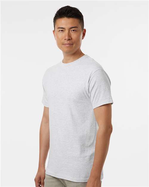 M&O Men's Gold Soft Touch T-Shirt 4800 - Ash