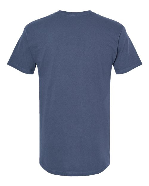 M&O Men's Gold Soft Touch T-Shirt 4800 - Indigo Blue
