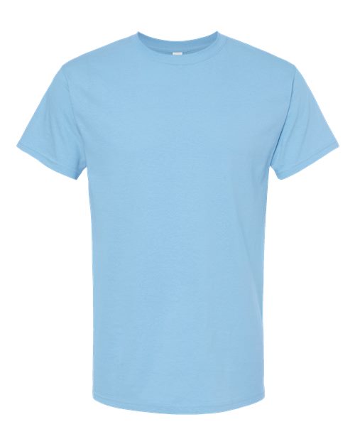 M&O Men's Gold Soft Touch T-Shirt 4800 - Sky