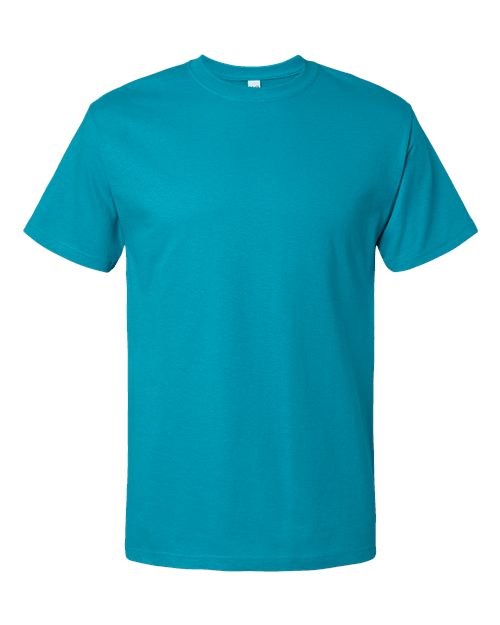 M&O Men's Gold Soft Touch T-Shirt 4800 - Tropical Blue